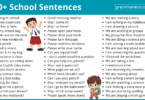 150+ Basic School Sentences for Kids in English with PDF