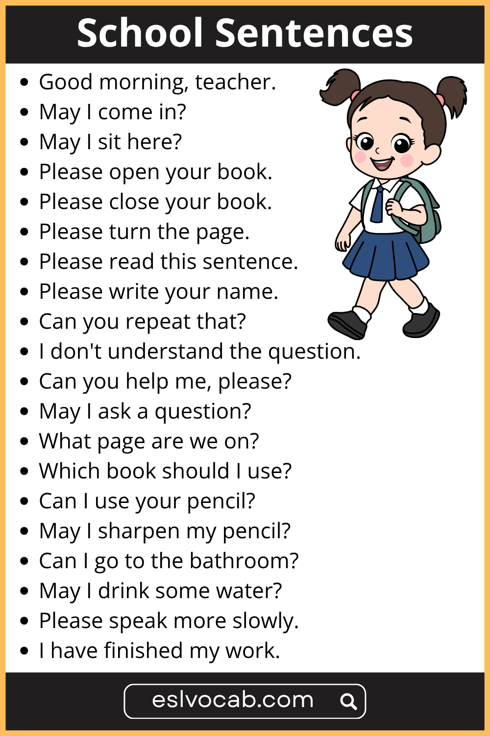 Classroom English for Children at School